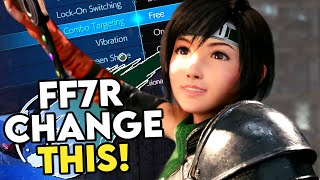 CHANGE THIS BEFORE You Play Final Fantasy 7 Remake Intergrade! | FF7 Remake Yuffie Tips