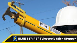 BLUE STRIPE® Telescopic Stick Stopper by Utility Solutions Inc.