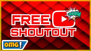 FREE CHANNEL SHOUTOUT?!