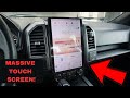 Installing A HUGE Touch Screen On My F150! | 2015-2020 Ford F150 Aucar