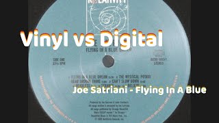 Vinyl vs Digital - Joe Satriani - Flying In A Blue