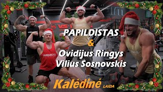 SPECIALI KALĖDINĖ LAIDA🎄🎄🎄 Sportuojame SU Ovidijumi ir Viliumi. Pečių ir rankų treniruotė +KONKURSAS