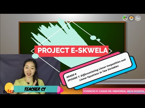 Grade 8 || Differentiating Linear Inequalities And Linear Equations In ...