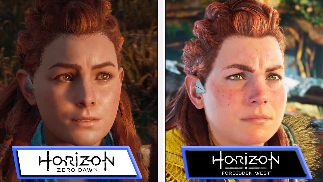 Horizon Forbidden West Vs Horizon Zero Dawn | Graphics Comparison ...