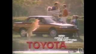 1987 Toyota Camry Commercial