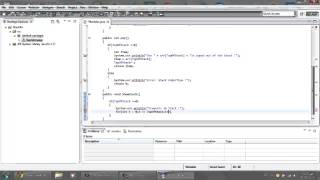 Eclipse - Stack (Push and Pop) using Java