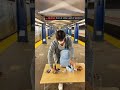 Packing in the subway platform #shorts