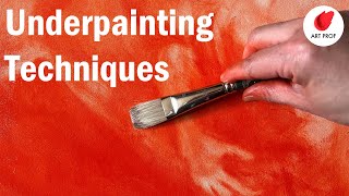 The Easiest Way to Start a Painting: Underpainting with Water Mixable Oils
