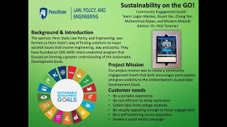 Sustainability on the GO Video