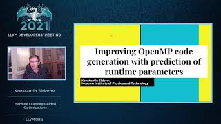 2021 LLVM Dev Mtg “Machine Learning Guided Optimizations in LLVM”