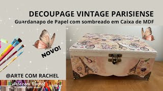 #36 Decoupage Vintage Parisiense