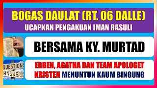 Daulat (RT. 06-Dalle) Mengucapkan Pengakuan Iman Bersama Ky. Murtad (Mantan RT 06)