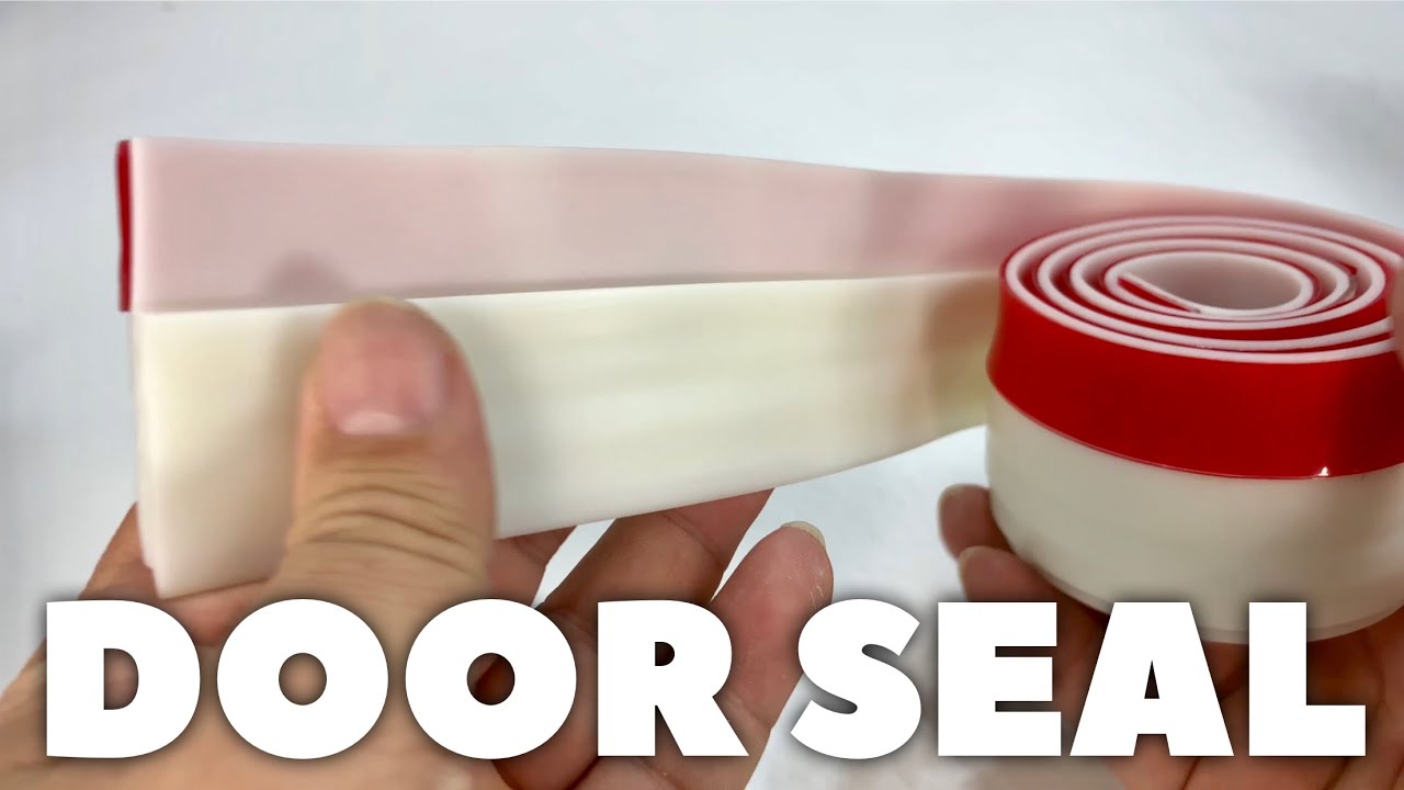 How To Stop Door Drafts With Adhesive Weather Stripping By 3G Home ...