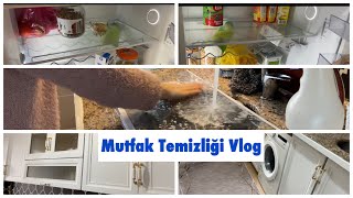 BAŞTAN SONA MUTFAK TEMİZLİĞİ 🧼 BU BUZDOLABININ HALİ NE? BEBELİ EVDE SIRADAN KOŞTURMALI BİR GÜN