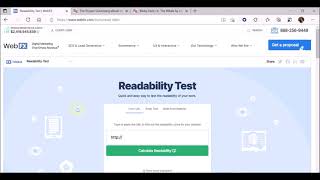 Module 4 : Readability Tutorial (Part 1)