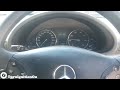 2006 mercedes c180 kompressor w203 start up