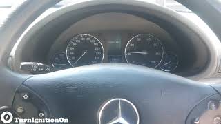 2006 Mercedes C180 Kompressor W203 - Start up