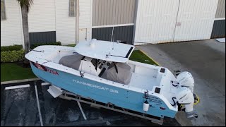 2023 HAMMER YACHTS HAMMERCAT 35 Sea Trial Ft Lauderdale Fl