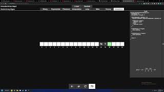 Ubiquitous Binary Search Visualization