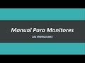 Las Moniciones (Manual para monitores)