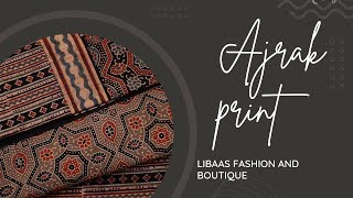 Presenting an exclusive range of ajrak print cotton suits with cotton dupatta purely handcrafted