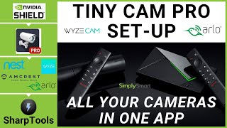 Nvidia Shield Tiny Cam Set-Up | Stream to SharpTools Dashboard (2020)