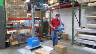 Box Handling with the MOBI-Crane