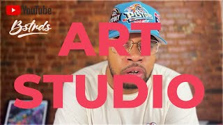Art Studio Tour: Behind the Scenes of B.BSTRDS TV's Creative Space 🎨