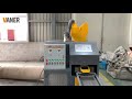 VANER C06  mini copper wire cables granulator machine with PLC. - VANER Machinery