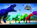 Tyrannosaurus,Indominus, Rex vs Spinosaurus Tom & Jerry Dinosaur Island: GODZILLA x KONG Prehistoric