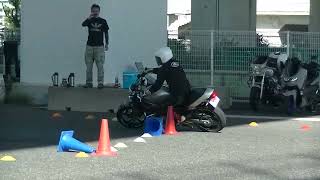 第７５０回　へなちょこライダー走行会　ふく蔵さん　ミニコース計測