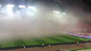 Hajduk pyro Eternal Derby