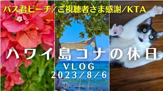 ハワイ島コナの休日Vlog 2023/8/6