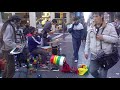 reggae urbano em sólo argentino batera improvisada mendigo air tecladista...