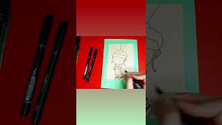 HOW TO DRAW AGNES GRU |DESPICABLE ME #shorts #howtodraw #agnes #despicableme #mivillanofavorito