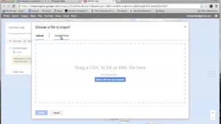 Geocoding with Google My Maps
