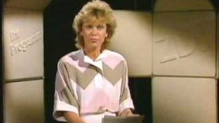 ZDF Progammansage 1986 Studienprogramm Chemie