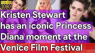 Kristen Stewart Has An Iconic Princess Diana Moment At The Venice Film Festival
