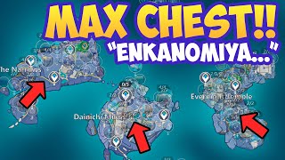 How many CHEST you can get in Enkanomiya before Genshin Impact 2.5 ??