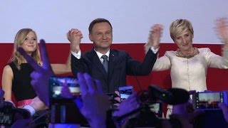Pologne: le conservateur Andrzej Duda élu président