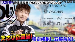 S聯賽- 極限王小鈺回歸！豪奪五張首位！│RSG vs RWK(2V2競速)│春季季後賽│QQ飛車│極速領域│【村村】觀看次數：712次•2021年5月27日