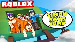 Impossible Simon Says In Jailbreak Roblox Jailbreak - roblox adventures build a raft and survive roblox rafting survival