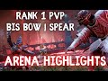 New World Rank 1 Arena Highlights | Bow/Spear | PvP + BIS Build