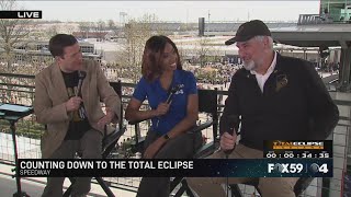 Indiana Governor Eric Holcomb talks about the eclipse's impact on the Hoosier State with FOX59 and C