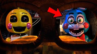 FNAF 2 Pero Los Animatronicos Se Mueven En Tiempo Real / FNAF Creepy Night At Freddys 2