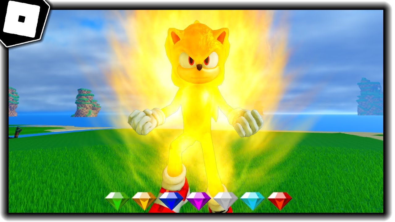 How To Get SUPER SONIC BADGE + ALL 7 CHAOS EMERALD LOCATIONS In SONIC ...