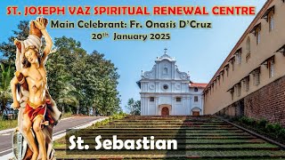 Mass in English - 20 January 2025 - Fr. Onasis D'cruz - SJVSRC, Old Goa