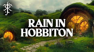 LOTR | Rain in Hobbiton 🎆 | 1 Hour Ambience