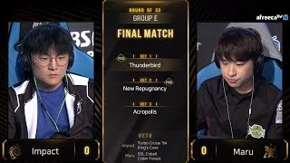 [2019 GSL S3] Ro.32 Group E Match5 Maru vs Impact