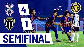 HIGHLIGHT JOHOR DARUL TA'ZIM III VS TERENGGANU FC III SEMIFINAL PIALA PRESIDEN 2024